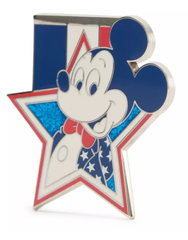 Disney Parks Mickey Mouse Americana Pin New With Tag