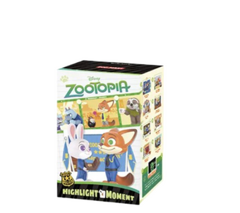 Disney Popmart Zootopia Highlight Moment Series Scene Sets Figure New Blind Box