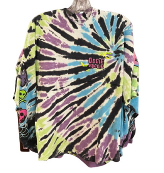 Disney Parks Spirit Jersey Oogie Boogie Glow in the Dark Sweater Size M New Tag