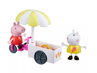 Peppa Pig Treat Cart Moments Toy Set New With Box