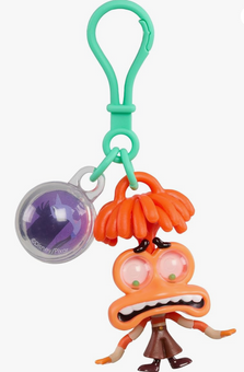 Just Play Inside Out 2 Fidget Figure Keychains - Anxiety, Kids Toys New With Tag