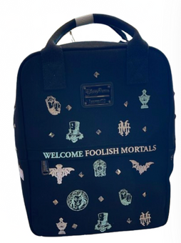 Disney Parks The Haunted Mansion Loungefly Embroidered Mini Backpack New W Tag