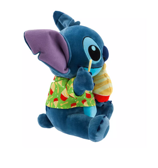 Disney Parks Stitch Attacks Snacks Plush Pineapple Swirl August New W Tag