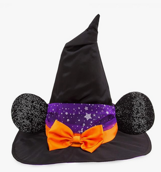 Disney Parks Halloween 2024 Minnie Mouse Witch Hat for Kids New With Tag