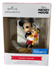 Hallmark Disney Mickey Mouse With Puppy Dog Pluto Christmas Ornament New W Box