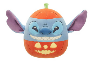 Squishmallows 8" Disney Halloween Stitch as Evil Pumpkin Plush Toy New With Tag