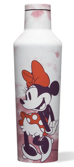 Disney Parks Corkcicle Minnie Mouse Insulated Travel Water Bottle New With Tag