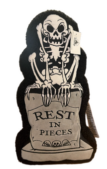 Disney Parks Silly Symphony Cartoon Skeleton Dance Throw Pillow New With Tag