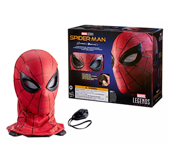 Disney Parks Spider-Man Electronic Expressive Mask Homecoming Marvel Legends New