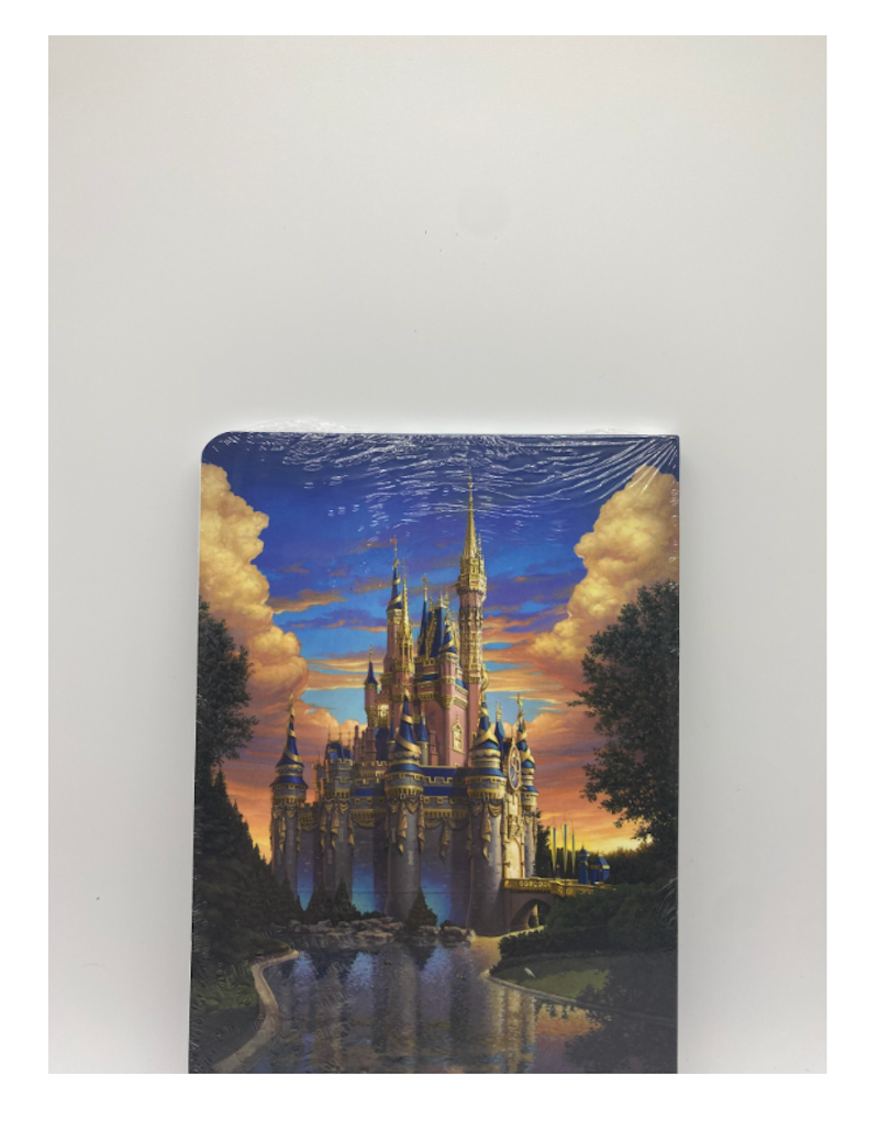 Disney WDW 50th Celebration Magical Reflection Notebook Journal Castle New