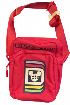 Disney Parks Walt Disney World Pink Crossbody Bag New with Tag