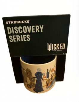 Starbucks Discovery Series Wicked Shiz University Ceramic Coffee Mug New w Box
