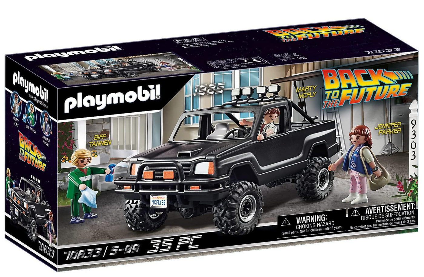 Playmobil Back to The Future Marty's Pickup Truck Toy New With Box
