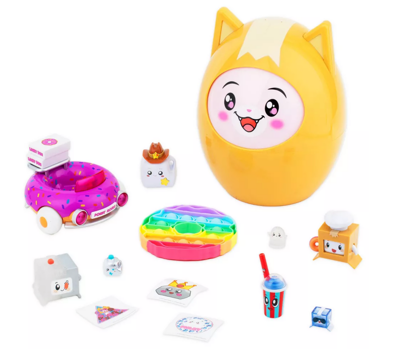 LankyBox Giant Foxy Mystery Egg Set Exclusive New With Box
