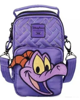 Disney Parks Epcot Figment Skeeter Mini Convertible Lug Crossbody Bag New W Tag