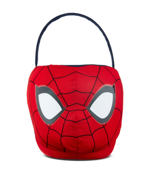 Disney Marvel Spiderman Red Easter Halloween Plush Basket New with Tag
