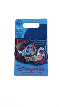 Disney Parks Walt Disney World 55th Anniversary Mickey & Minnie Limited Pin New