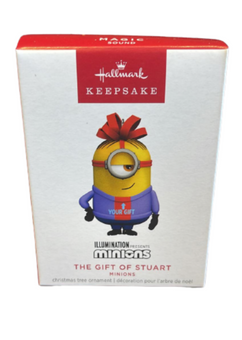 Hallmark 2023 Keepsake Minions The Gift of Stuart Musical Ornament New w Box