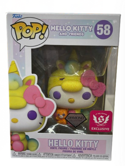 Funko Pop! Hello Kitty Unicorn Exclusive Diamond Glitter Pop! Vinyl Figure New