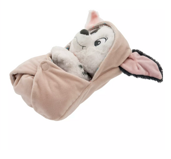 Disney Parks Babies Dalmatians Patch Plush in Swaddle New With Tag