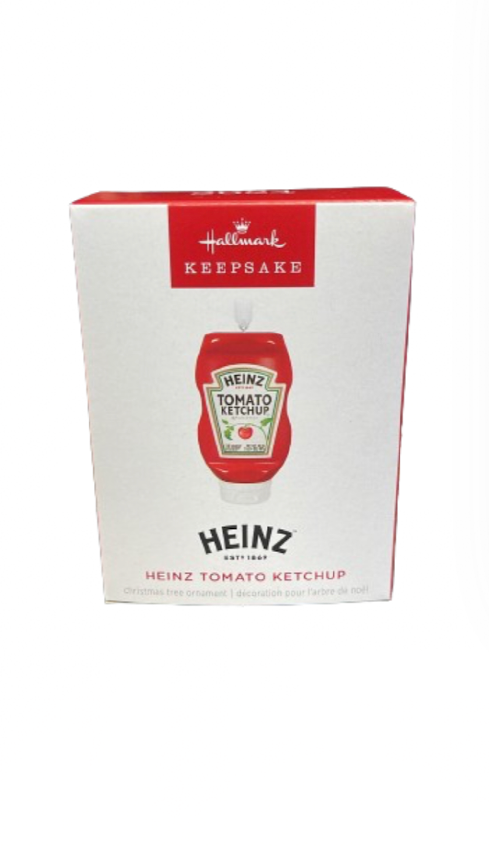 Hallmark 2024 Keepsake Heinz Tomato Ketchup Christmas Ornament New with Box
