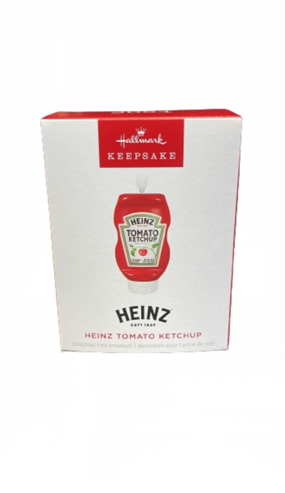 Hallmark 2024 Keepsake Heinz Tomato Ketchup Christmas Ornament New with Box