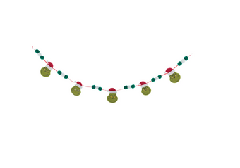 The Grinch Who Stole Christmas Holiday Grinch and Pom Garland New Sealed