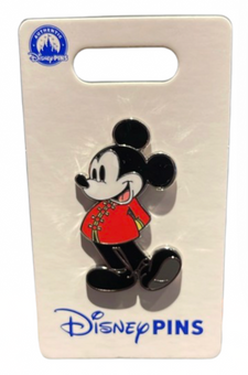 Disney Parks Epcot Showcase Mickey Mouse China Pin New with Card