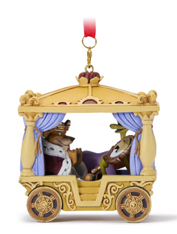 Disney Parks Prince John and Sir Hiss Sketchbook Christmas Ornament Robin Hood