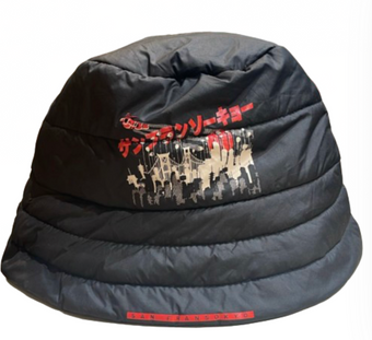 Disney Parks San Fransokyo Black Bucket Hat for Adults New With Tag