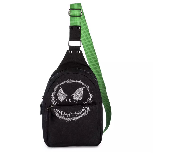 disney mini sling backpack Disney Parks Nightmare Before Christmas Jack Sling Bag Backpack New Wi – I Love Characters