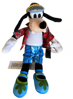 Disney Parks Aulani Resort Hawaii Goofy Dressed 11inc Plush Toy New With Tag