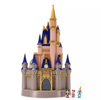 Disney Parks WDW Mickey Minnie Goofy Cinderella Castle Play Set New with Box