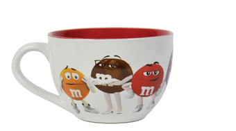 M&M's World All Characters Including Purple Cappuccino Mug New