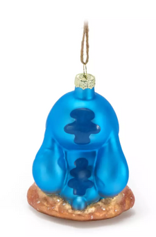 Disney Parks Stitch Glass Christmas Ornament – Lilo & Stitch New With Tag
