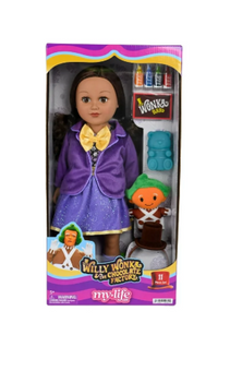 My Life As Willy Wonka Posable 18-inch Doll, Brunette Hair, Brown Eyes New Box
