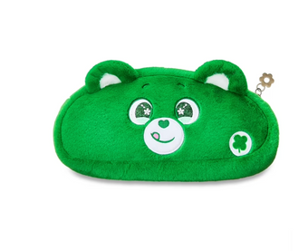Care Bears Green Pencil Case Plush New with Tag