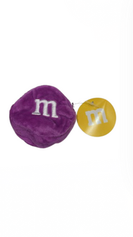 M&M's World Purple m Coin Purse New with Tag