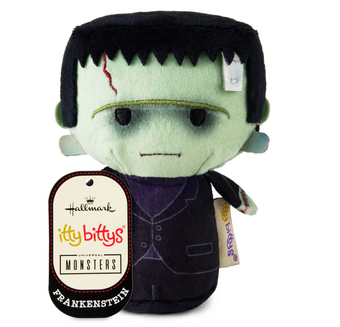 Hallmark Halloween Itty Bittys Universal Monsters Frankenstein Plush New w Tag