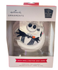 Hallmark Disney Nightmare Jack Skellington + Zero Christmas Ornament New w Box