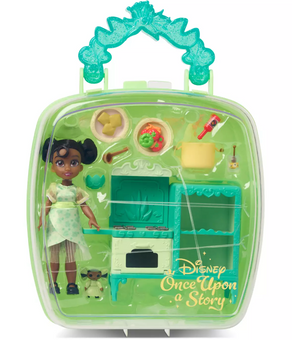 Disney Parks Princess Tiana Once Upon a Story Mini Doll Playset New With Tag