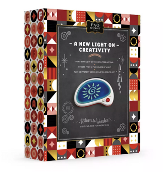 FAO Schwarz Mess-Free Glow Palette Musical LED Art Pad New With Box
