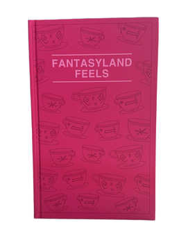 Disney Parks Walt Disney World Logo Mania Pink Fantasyland Journal New With Tag