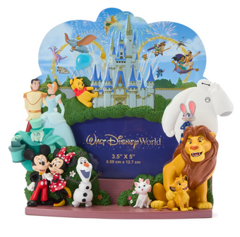 Disney Parks Walt Disney World Storybook Photo Frame Mickey & Friends New W Tag