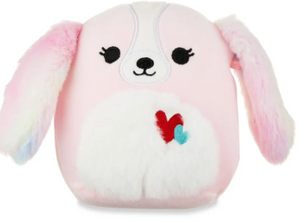 Original Squishmallows 5" Valentine Beemie the Dog Plush New With Tag