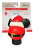 Hallmark Mickey Icon with Santa Hat Christmas Ornament with Light New with Tag