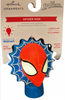Hallmark Marvel Spider-Man Face on Web Christmas Ornament with Light New w Tag