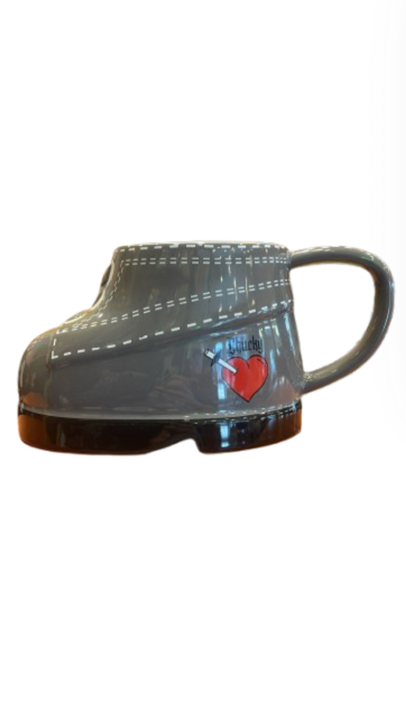 Universal Studios Halloween Chucky Tiffany Shoe Coffee Mug New