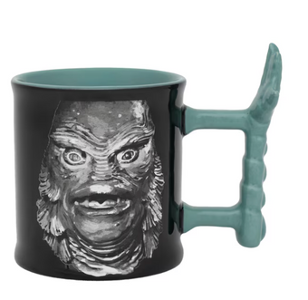 Universal Studios Universal Monsters Creature Black Lagoon Molded Coffee Mug New