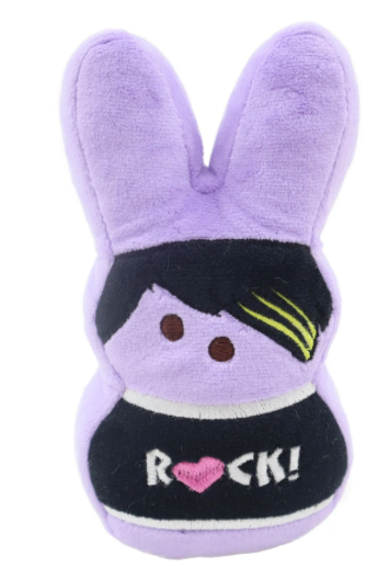 Peeps Scented Plush Marshmallows Purple Rock Small Easter New With Tag